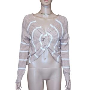 FCT w/ Love Twist Front Sweater